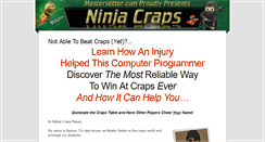 Desktop Screenshot of ninjacraps.com